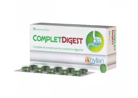 Vitamine si suplimente - COMPLET DIGEST * 30 CPR HYLLAN, farmacom.ro