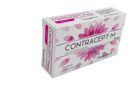 Medicamente fara reteta (OTC) - CONTRACEPT-M 18,9 MG * 10 OVULE, farmacom.ro