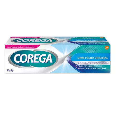 Igiena orala - COREGA PASTA ULTRA FIXARE ORIGINAL * 40 G MEGA PROMO 6611, farmacom.ro
