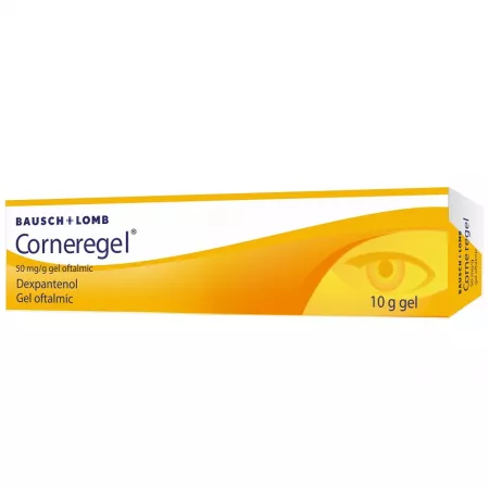 Medicamente OTC - fara reteta - CORNEREGEL 5% GEL OFTALMIC * 10 G, farmacom.ro