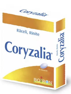 Medicamente fara reteta (OTC) - Coryzalia, 40 drajeuri, Boiron, farmacom.ro