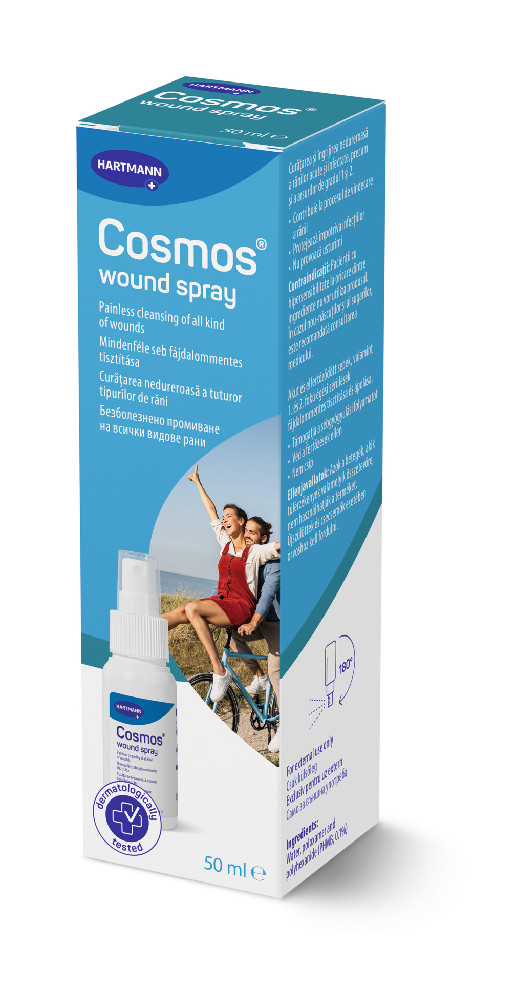 Ingrijire corporala - COSMOS WOUND SPRAY PENTRU RANI * 50 ML 531020, farmacom.ro