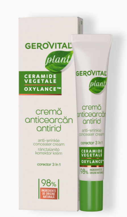 Hidratare si tratamente - CREMA ANTICEARCAN ANTIRID GEROVITAL PLANT * 15 ML 1360, farmacom.ro.