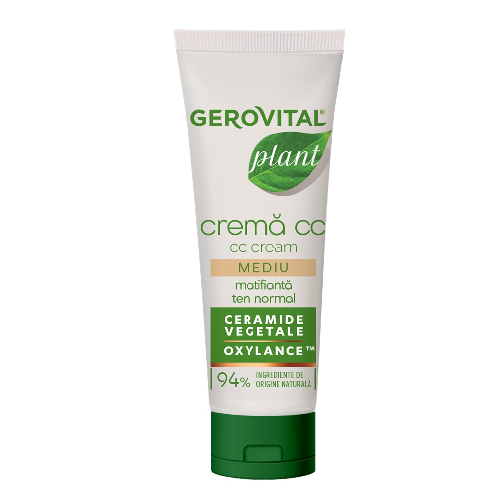 Frumusete si ingrijire - CREMA CC GEROVITAL PLANT * 30 ML 1890, farmacom.ro