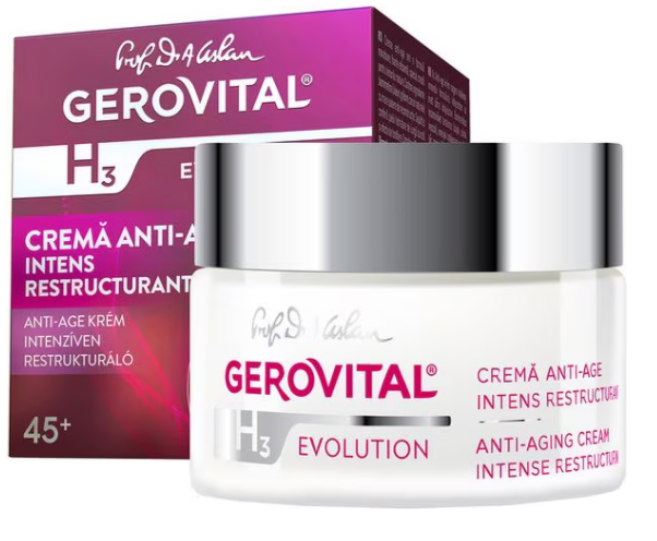 Ingrijirea tenului - Crema pentru fata Gerovital H3 Evolution Anti-Age, 50 ml, farmacom.ro