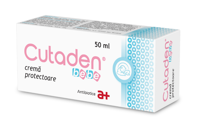 Mama si copilul - CUTADEN BEBE, CREMA PROTECTOARE * 50 G, ANTIBIOTICE SA, farmacom.ro