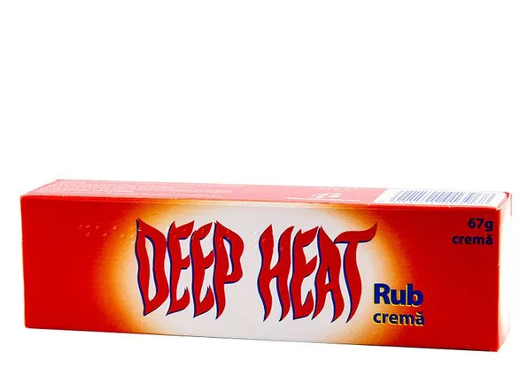 Medicamente fara reteta (OTC) - Deep Heat Rub crema, 67 g, Mentholatum, farmacom.ro