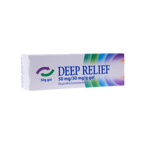 Medicamente fara reteta (OTC) - Deep Relief 50mg/30mg gel x 50g, farmacom.ro