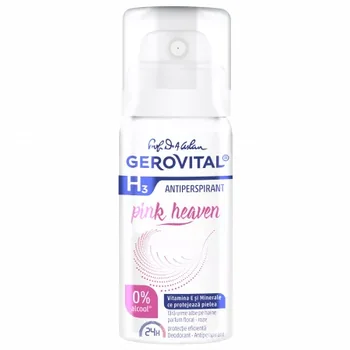 Ingrijirea corpului - DEO ANTIPERSPIRANT H3 PINK HEAVEN * 40 ML, farmacom.ro