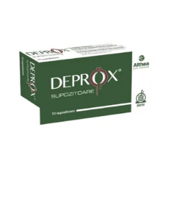 Vitamine si suplimente - DEPROX CT * 10 SUPOZITOARE, farmacom.ro