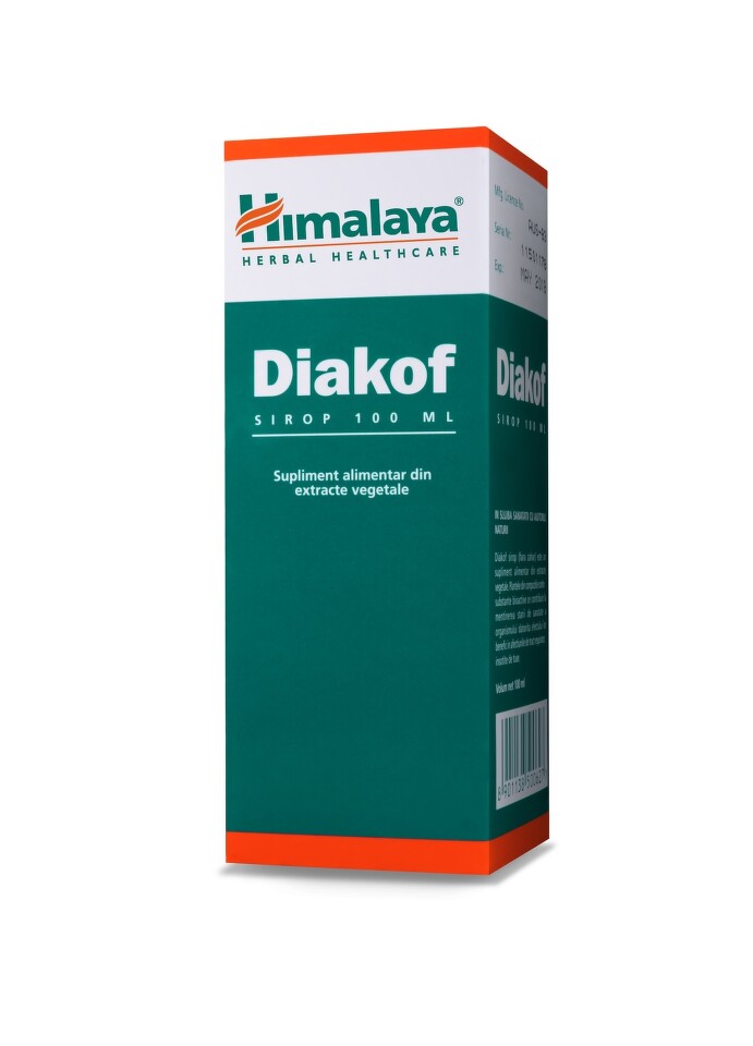 Sistemul respirator - DIAKOF SIROP * 100 ML HYMALAYA, farmacom.ro