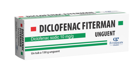 Medicamente fara reteta (OTC) - DICLOFENAC 10 MG/G UNGUENT * 150 G, farmacom.ro