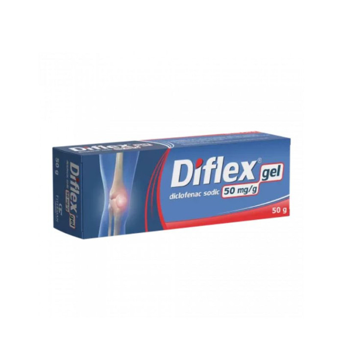 Medicamente fara reteta (OTC) - Diflex Gel, 50 mg/g, 50 g, Fiterman, farmacom.ro