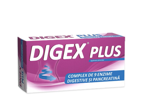 Tulburari digestive, hepatice si biliare - DIGEX PLUS * 20 comprimate filmate gatrorezistente, farmacom.ro