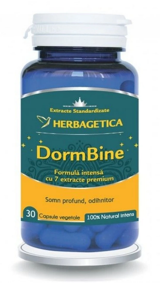 Vitamine si suplimente - DORM BINE * 30 CPS HERBAGETICA, farmacom.ro