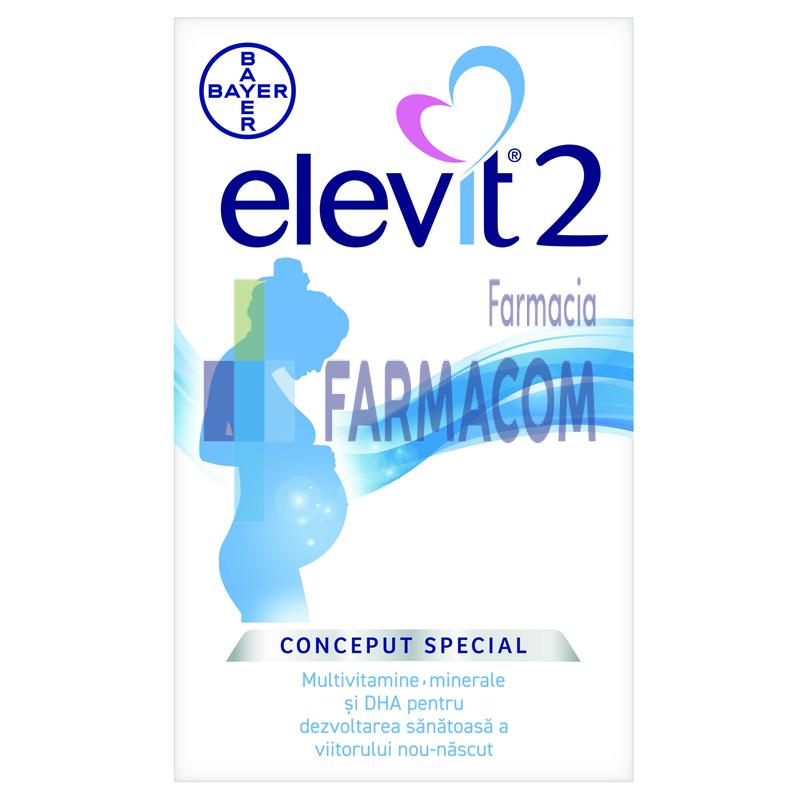 Suplimente sarcina - ELEVIT 2, 30 CAPSULE MOI, farmacom.ro