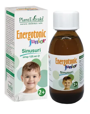 Vitamine si suplimente alimentare pentru copii - ENERGOTONIC JUNIOR SINUSURI * 125 ML, farmacom.ro