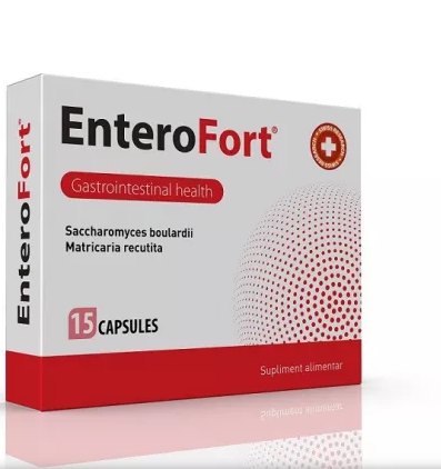 Frumusete si ingrijire - Enterofort 15 capsule, MBA Pharma, farmacom.ro