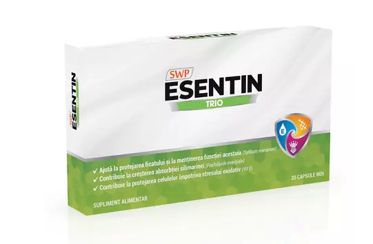 Vitamine si suplimente - ESENTIN TRIO * 30 CPS, farmacom.ro