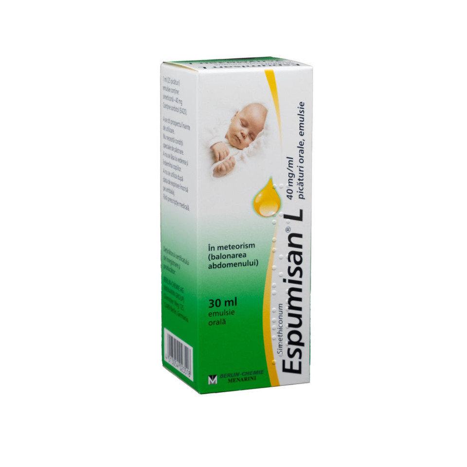 Medicamente fara reteta (OTC) - ESPUMISAN L EMULSIE 40MG/ML * 30 ML, farmacom.ro