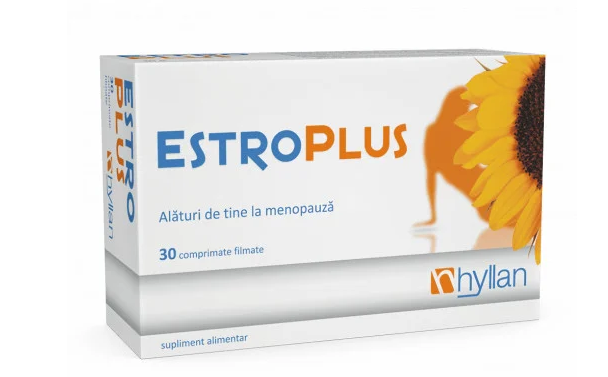 Vitamine si suplimente - Estroplus, 30 comprimate, Hyllan, farmacom.ro