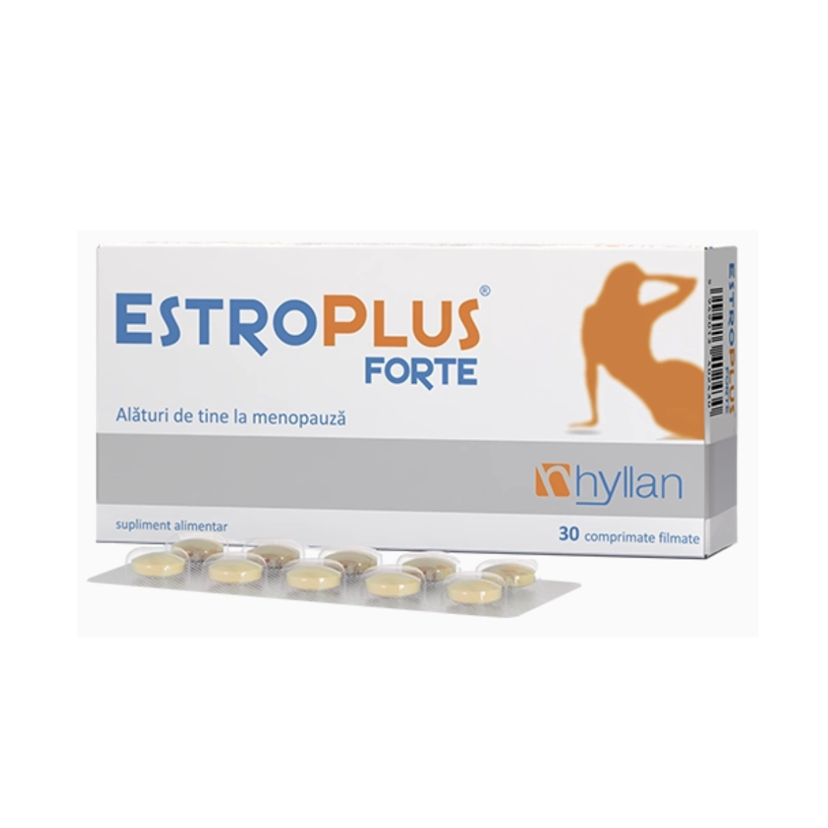 Suplimente menopauza - Vitamine si minerale - ESTROPLUS FORTE * 30 CPR HYLLAN, farmacom.ro