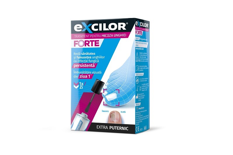 Ingrijirea picioarelor - EXCILOR FORTE * 30 ML, farmacom.ro