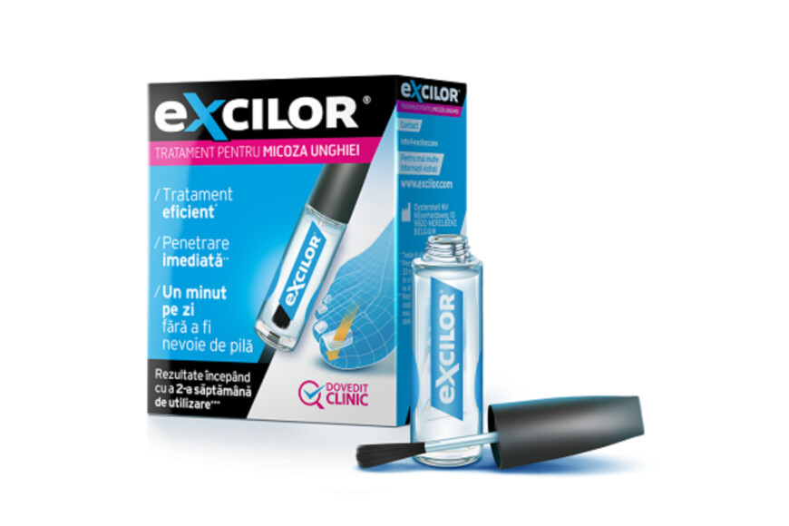 Ingrijirea picioarelor - EXCILOR SOLUTIE * 3.3 ML, farmacom.ro