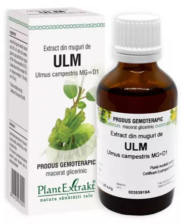 Tincturi si uleiuri - EXTRACT DIN MUGURI DE ULM * 50 ML, farmacom.ro