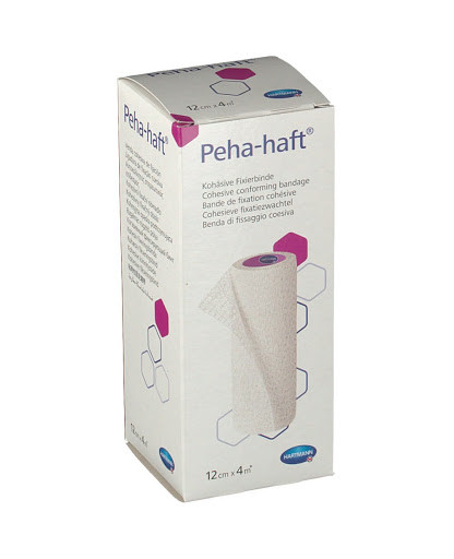 Comprese si pansamente - Fasa autoadeziva Peha Haft, 12 cm/4m, farmacom.ro