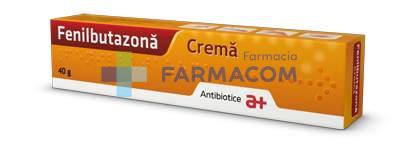 Medicamente fara reteta (OTC) - FENILBUTAZONA 4% CREMA * 40 GR ANTIB, farmacom.ro