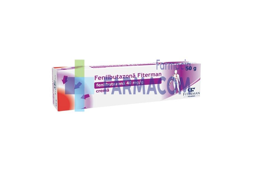 Medicamente fara reteta (OTC) - FENILBUTAZONA CREMA * 50 GR MK, farmacom.ro