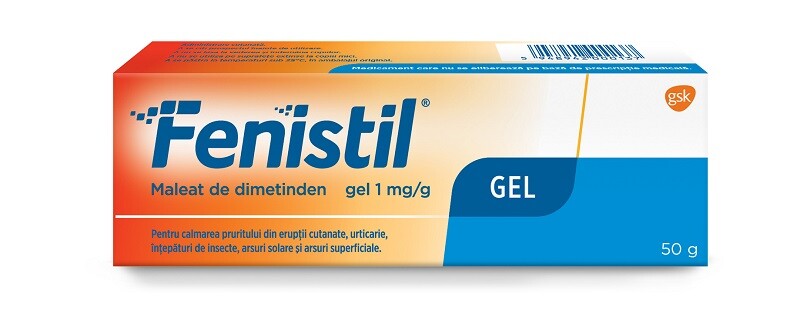 Medicamente fara reteta (OTC) - FENISTIL GEL 1MG/G * 50 G , HALEON, farmacom.ro