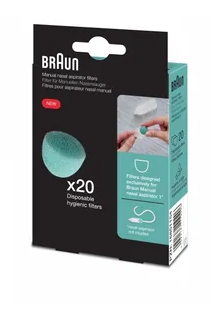 Mama si copilul - FILTRE REZERVA PT.ASPIRATOR NAZAL MANUAL BRAUN BNF020* 20BUC, farmacom.ro