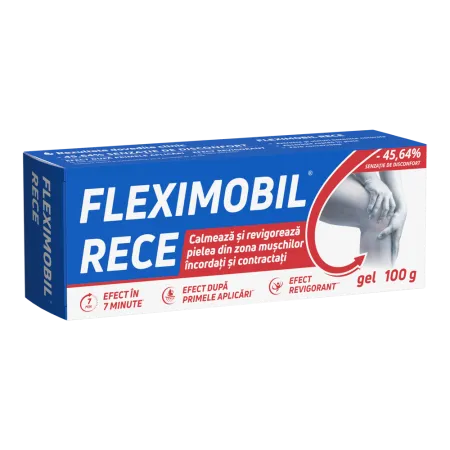 Reumatologie si traumatisme - FLEXIMOBIL RECE GEL * 100 GR, farmacom.ro