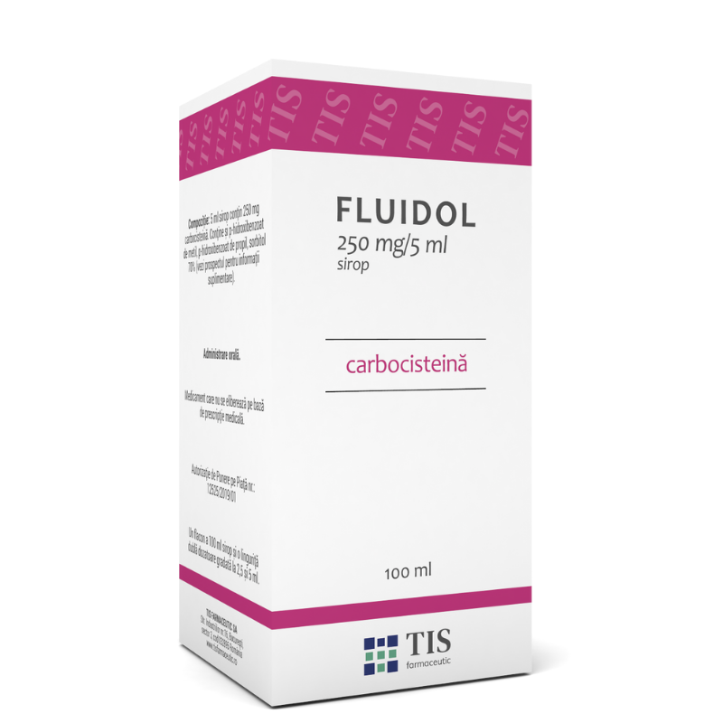 Medicamente fara reteta (OTC) - FLUIDOL 250MG/5ML * 100 ML, farmacom.ro