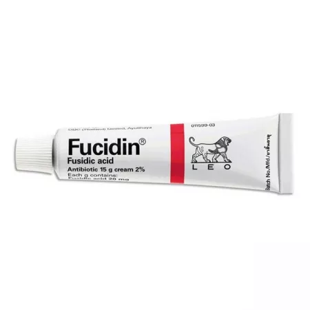 Medicamente fara reteta (OTC) - FUCIDIN CREMA 2% * 15 GR, farmacom.ro