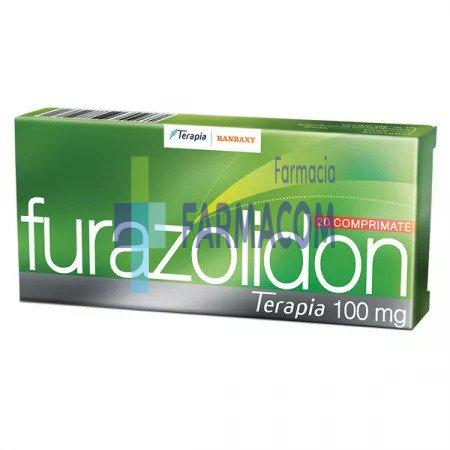 Medicamente fara reteta (OTC) - Furazolidon Terapia, 100 mg, 20 comprimate, farmacom.ro