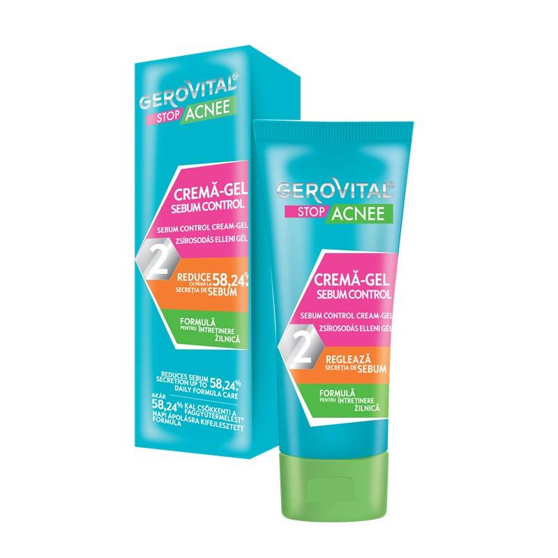 Cosmetice - Gerovital Stop Acnee, crema ultra activa, 50 ml, farmacom.ro