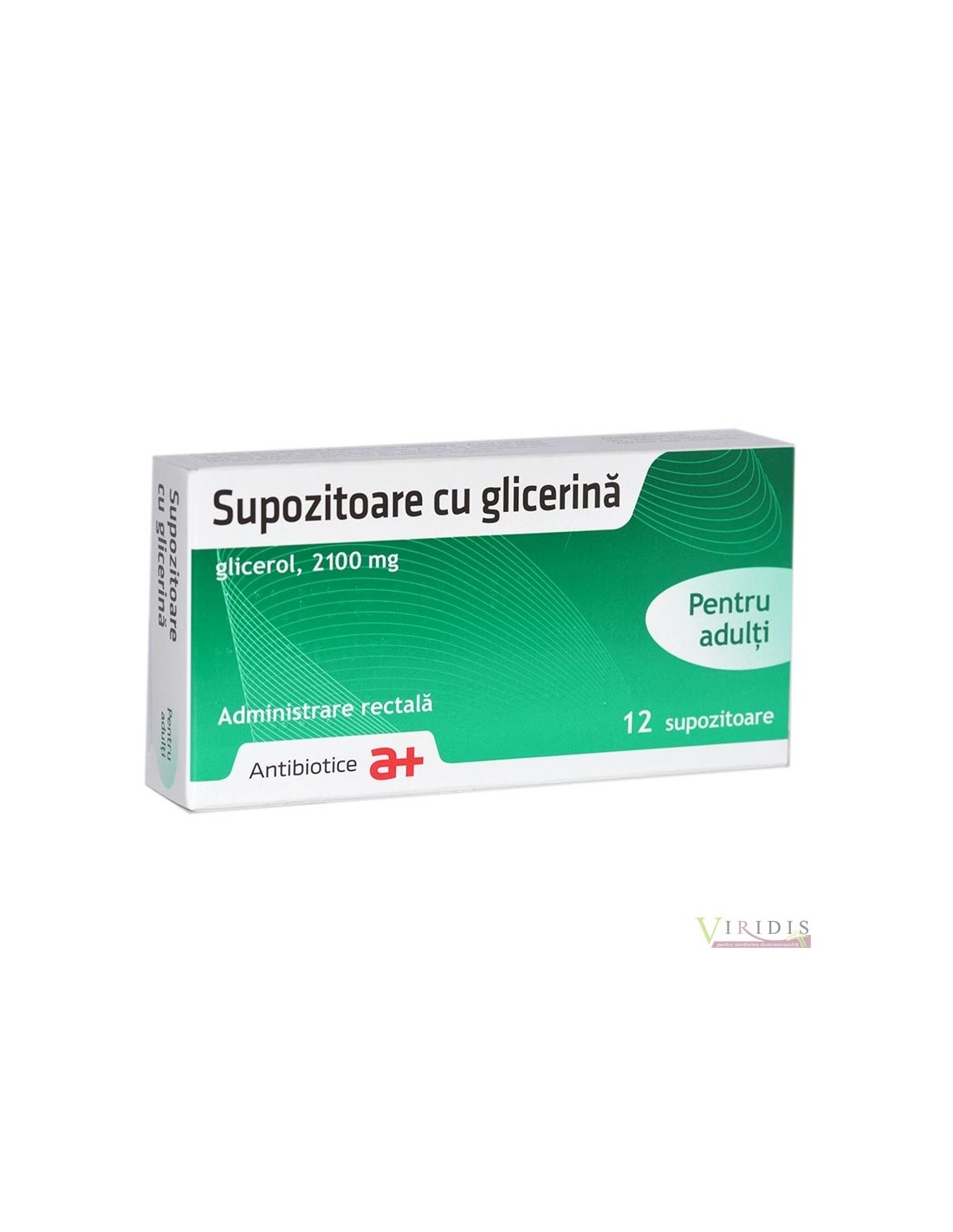 Medicamente fara reteta (OTC) - GLICERINA ADULTI * 12 SUP ANTIB, farmacom.ro