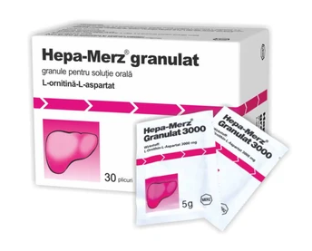 Medicamente fara reteta (OTC) - Hepa-Merz Granulat, 5g, 30 plicuri, farmacom.ro