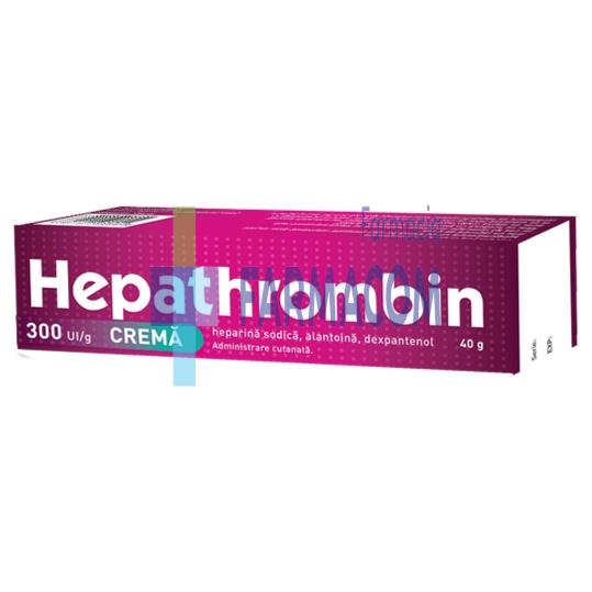 Medicamente fara reteta (OTC) - HEPATHROMBIN 300 UI * 40 GR CREMA, farmacom.ro