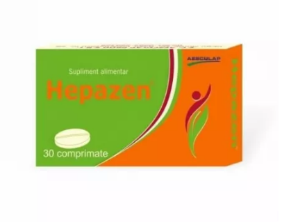 Vitamine si suplimente - HEPAZEN * 30 CPR AESCULAP, farmacom.ro