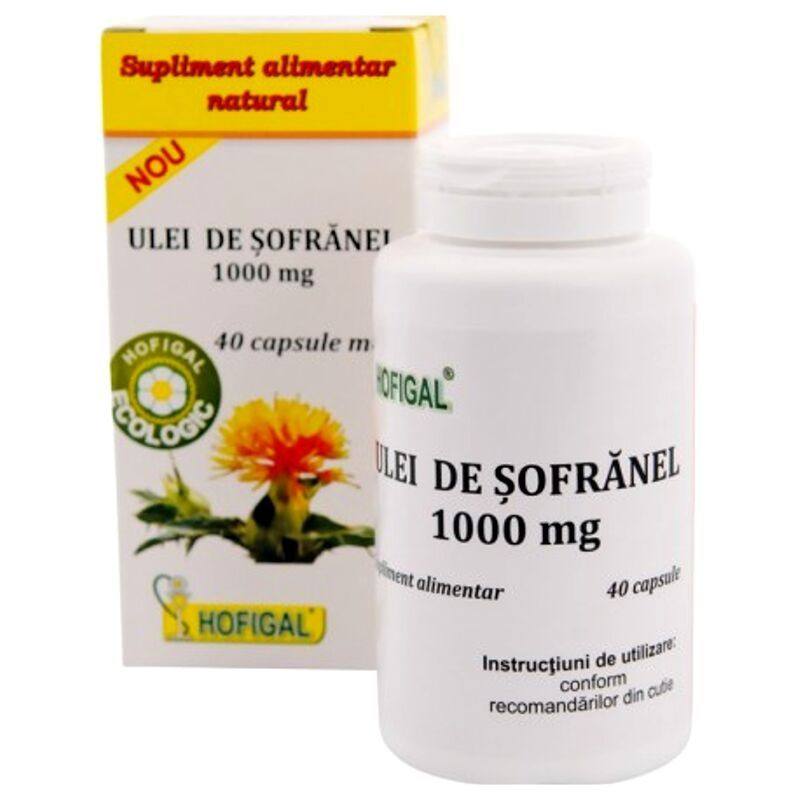 Nutritie si metabolism - HOFIGAL ULEI DE SOFRANEL 1000 MG, 40 CAPSULE, farmacom.ro