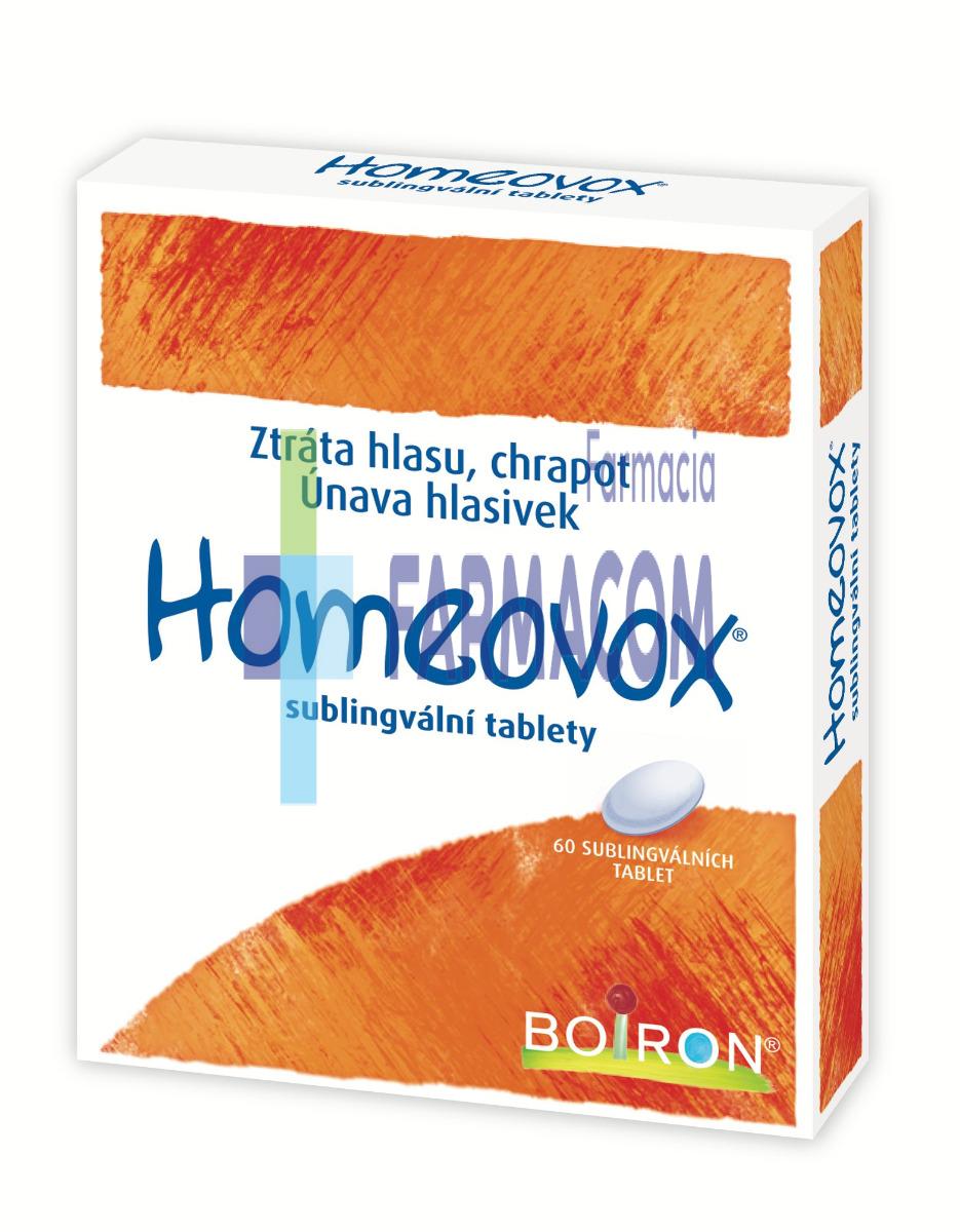 Medicamente fara reteta (OTC) - Homeovox, 60 drajeuri, Boiron, farmacom.ro