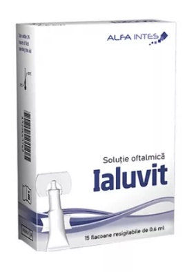 Vitamine si minerale - IALUVIT SOL OFT * 15 FL/0.6 ML, farmacom.ro