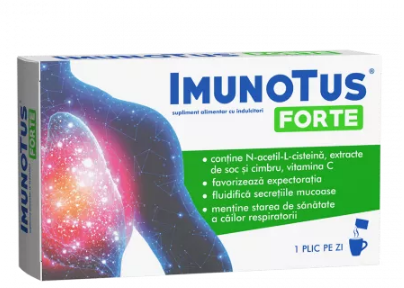 Vitamine si suplimente - Imunotus Forte, 10 plicuri, Fiterman, farmacom.ro