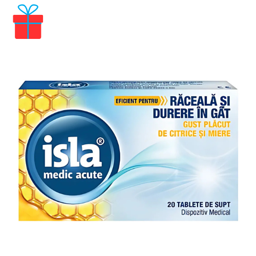 Vitamine si suplimente - ISLA MEDIC ACUTE * 20 TABLETE DE SUPT, farmacom.ro