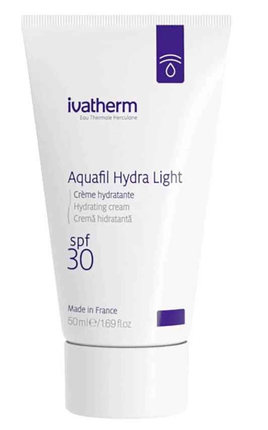 Fata - Ivatherm Aquafil Hydra Light, crema hidratanta, SPF 30, 50 ml, farmacom.ro