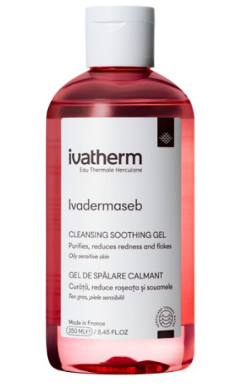 Dermatocosmetice - IVATHERM IVADERMASEB GEL DE SPALARE CALMANT * 250 ML 1289, farmacom.ro